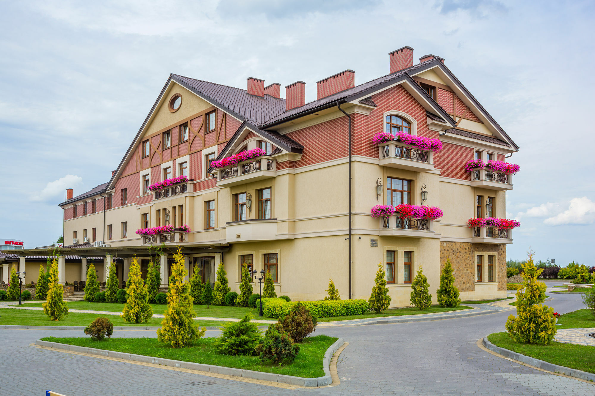 Panska Gora Hotel Lviv Buitenkant foto